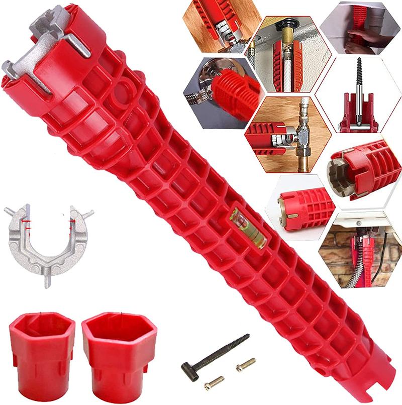 Hand Tools In 1 Faucet And Sink Installer Tool Plumbing Repair Installation For Toilet Bowl/Sink/Bathroom/KitchenHand
Hand Tools In 1 Faucet And Sink Installer Tool Plumbing Repair Installation For Toilet Bowl/Sink/Bathroom/KitchenHand
