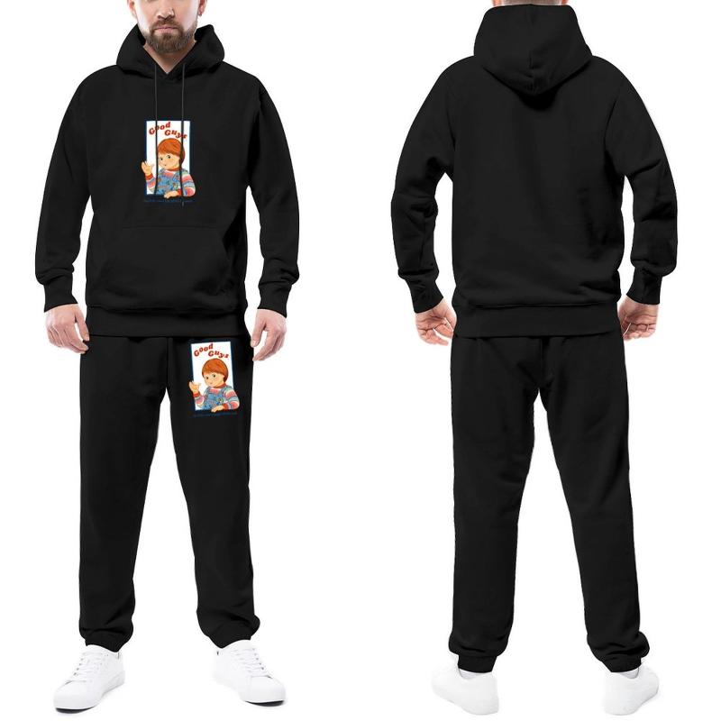 Men's Tracksuits Chucky Mens Tracksuit Set Child S Play Good Guys Christmas Sweatsuits Man Sweatpants And Hoodie Sale, Black-style
Men's Tracksuits Chucky Mens Tracksuit Set Child S Play Good Guys Christmas Sweatsuits Man Sweatpants And Hoodie Sale, Black-style