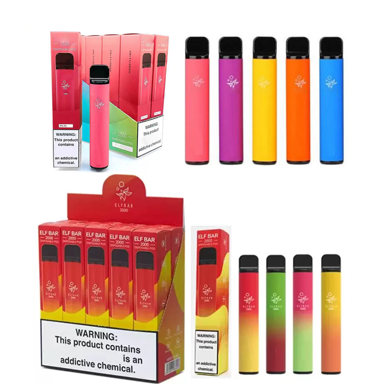 Wholesale ELF Bar Elfbar 1500 2000 Puffs E Cigarette Disposable Vape Device 1500Puffs 850mAh Battey 4.8ml Pods Cartridge Vapes Kit disposables 16 Colors Vs Air bar Lux
Wholesale ELF Bar Elfbar 1500 2000 Puffs E Cigarette Disposable Vape Device 1500Puffs 850mAh Battey 4.8ml Pods Cartridge Vapes Kit disposables 16 Colors Vs Air bar Lux