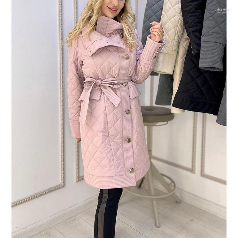 Women's Down & Parkas Novalya Winter Stand Collar Women Fashion Solid Tie Belt Coats Elegant Slim Buttons Cotton Jackets Female Ladies Guin2, Pink
Women's Down & Parkas Novalya Winter Stand Collar Women Fashion Solid Tie Belt Coats Elegant Slim Buttons Cotton Jackets Female Ladies Guin2, Pink