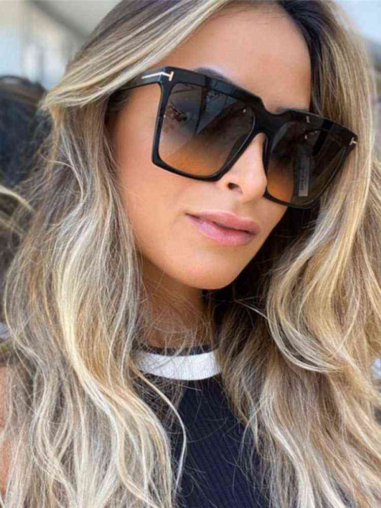 Fashion Square Sunglasses Women Vintage Oversize Women's Sun Glasses Black Gradient Female Glasses Men's Oculos UV400
Fashion Square Sunglasses Women Vintage Oversize Women's Sun Glasses Black Gradient Female Glasses Men's Oculos UV400