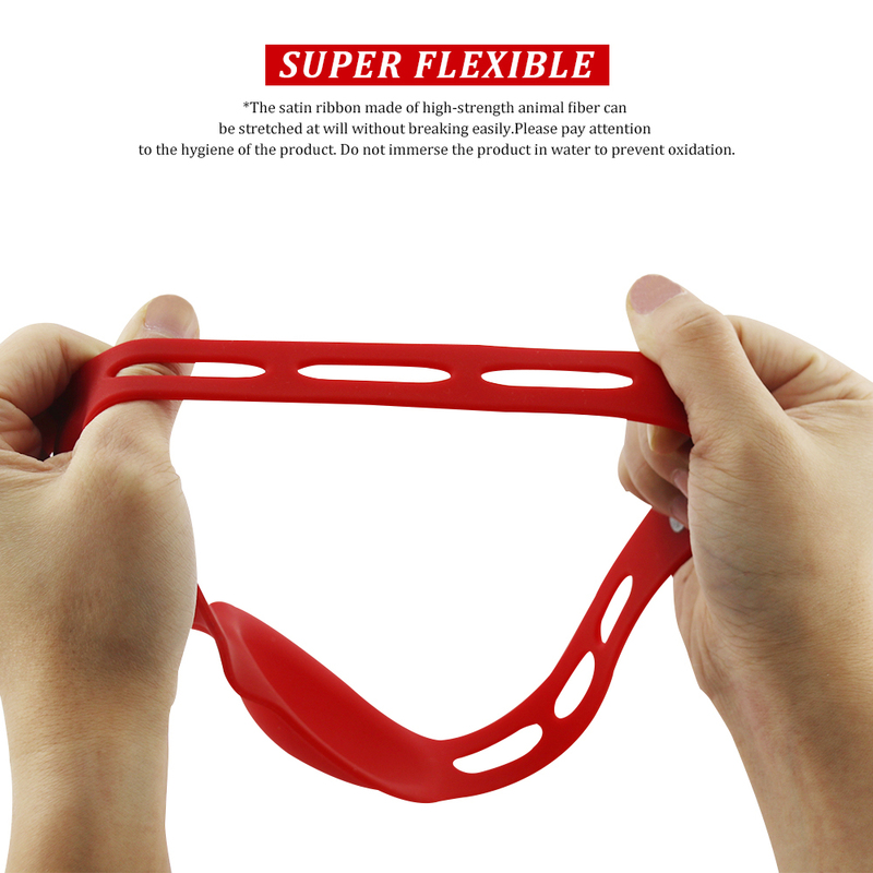 Silicone Blindfold Soft Eye Patch Masquerade Role Play Erotic Eye Mask Flirt Slave Restraints Sex Toys for Couples BDSM Bondage 220622
