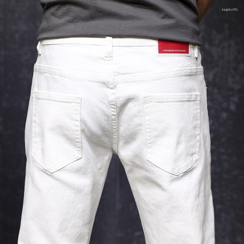 Men's Jeans Style Men's White Slim Fit Fashion Stretch Casual Skinny Men Pencil Pants Cotton Denim Trousers MaleMen's Heat22
Men's Jeans Style Men's White Slim Fit Fashion Stretch Casual Skinny Men Pencil Pants Cotton Denim Trousers MaleMen's Heat22