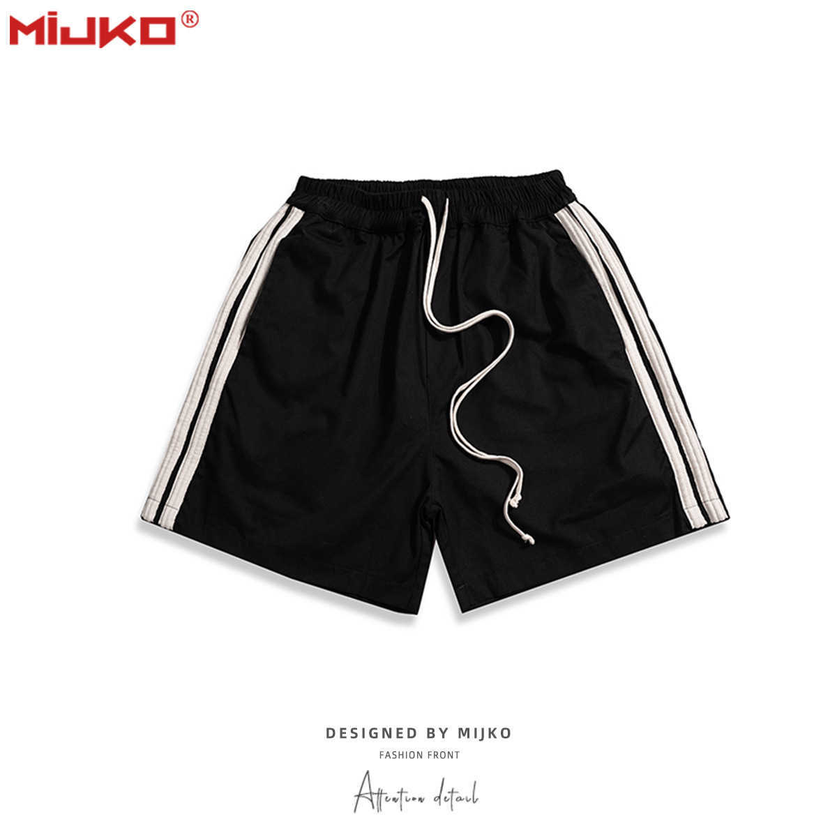 Men's Shorts Mijko men's wear women's spring and summer new high street bar splicing casual sportswear men's and women's Cotton Shorts fashion, Black
Men's Shorts Mijko men's wear women's spring and summer new high street bar splicing casual sportswear men's and women's Cotton Shorts fashion, Black