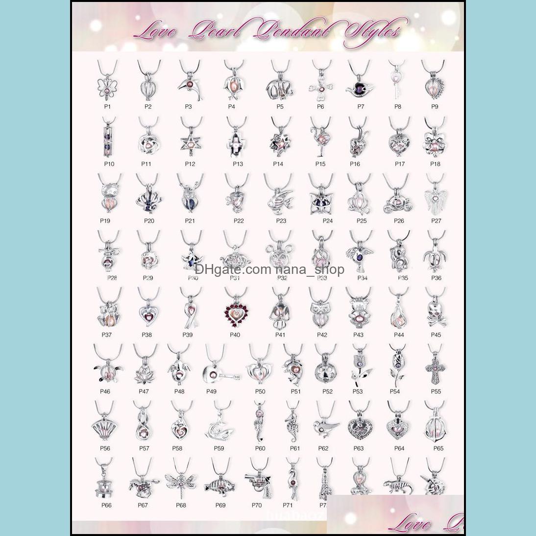 Lockets Necklaces Pendants Jewelry 75 Styles Pearl Cage Pendant Love Wish Gem Beads Locket Cages Diy Charm Mountings For In Bk 30Pcs Lots
Lockets Necklaces Pendants Jewelry 75 Styles Pearl Cage Pendant Love Wish Gem Beads Locket Cages Diy Charm Mountings For In Bk 30Pcs Lots