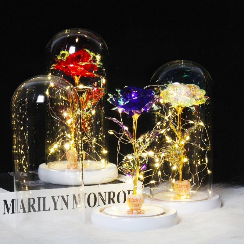 Decorative Flowers & Wreaths Artificial Roses LED String Lights Glass Dome-A Gift For A Female Mother, Her Birthday Wedding Anniversary Room, I love you 010
Decorative Flowers & Wreaths Artificial Roses LED String Lights Glass Dome-A Gift For A Female Mother, Her Birthday Wedding Anniversary Room, I love you 010