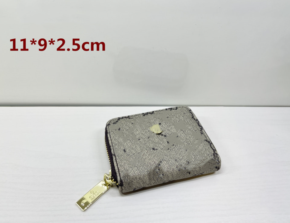 Lady Small Short Wallets Zipper Purse Luxury Designer Wallet Coin Purses Colourful Card Holder Women Hasp Pocket Cards Holders Key Pouch
Lady Small Short Wallets Zipper Purse Luxury Designer Wallet Coin Purses Colourful Card Holder Women Hasp Pocket Cards Holders Key Pouch