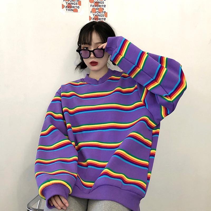 Loose Hoodies Autumn Winter Clothes Women Casual Style Striped Oversize Vintage Ladies Tops Fashion Brand Female Sweatshirt Women's & Sweats, Purple
Loose Hoodies Autumn Winter Clothes Women Casual Style Striped Oversize Vintage Ladies Tops Fashion Brand Female Sweatshirt Women's & Sweats, Purple