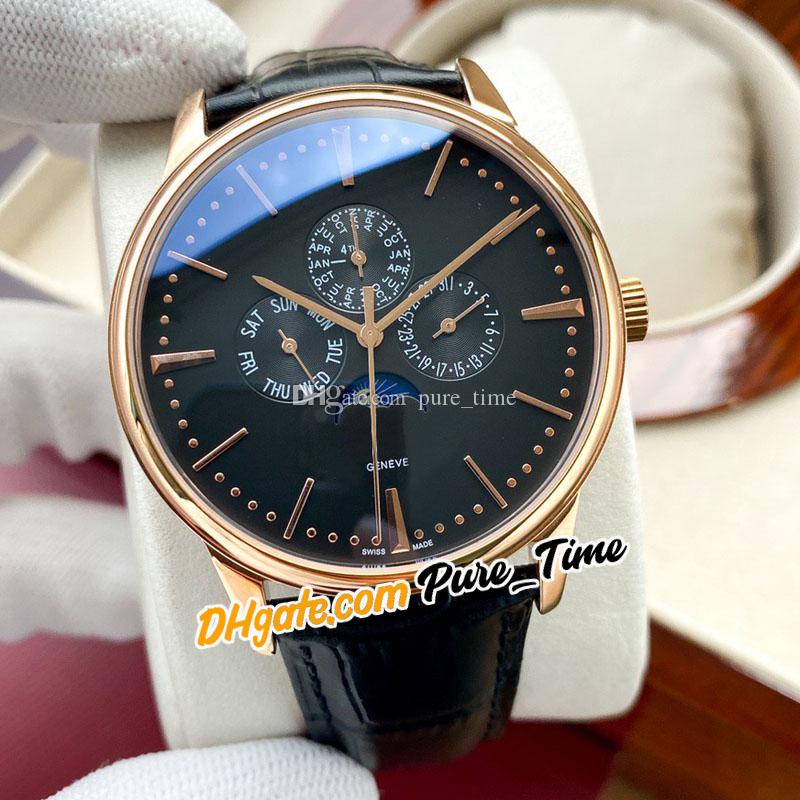MLF 41mm Patrimony 43175/000R-B343 Asian 2813 Automatic Mens Watch Perpetual Calendar 43175 Black Dial Rose Gold Case Leather Strap Watches Pure_Time E157A (4), E157a (2)
MLF 41mm Patrimony 43175/000R-B343 Asian 2813 Automatic Mens Watch Perpetual Calendar 43175 Black Dial Rose Gold Case Leather Strap Watches Pure_Time E157A (4), E157a (2)