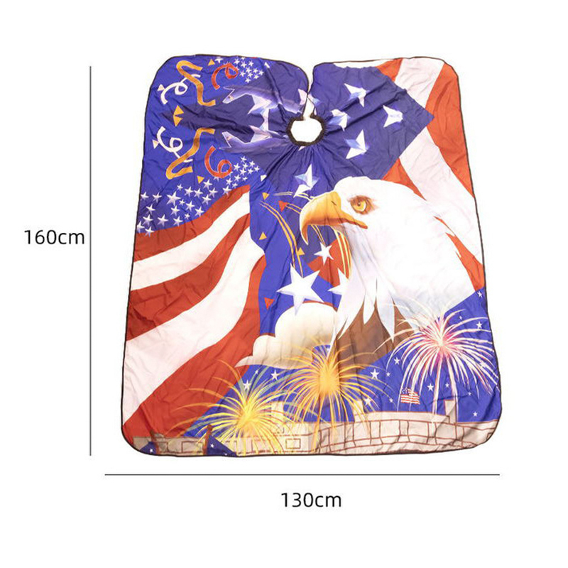 Beauty Apron Anti-static Hairdresser Cape Barber Waterproof Haircut Cloth Hairdressing Coloring Accessories 220621