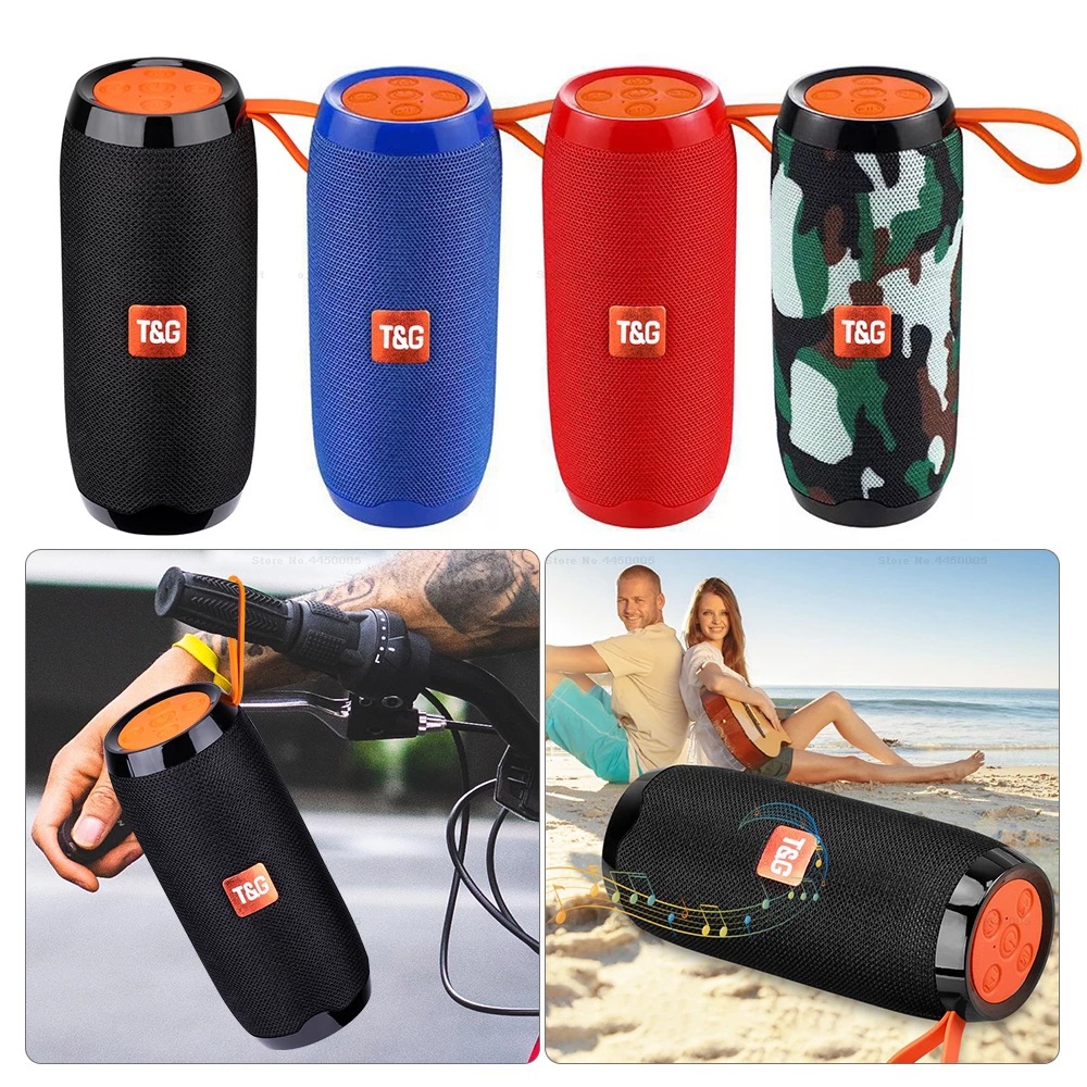TG106 Mini BT Speaker Hifi Stereo Protable Wireless Soundbox Subwoofers Loudspeaker Outdoor MP3 Music Players USB FM PK TG116 TG117
TG106 Mini BT Speaker Hifi Stereo Protable Wireless Soundbox Subwoofers Loudspeaker Outdoor MP3 Music Players USB FM PK TG116 TG117