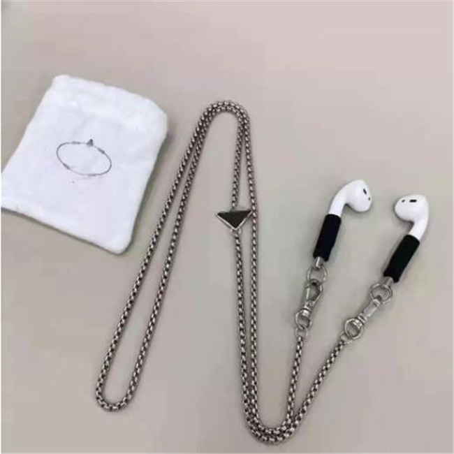 Fashion Metal Link Chain Necklace Earphone Lanyard Anti-Lost Chains For SunglassesStrap Holder Non-slip Eyewear Accessories Jewelry