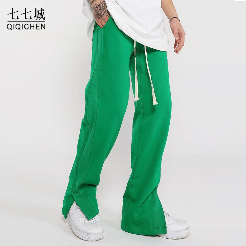 Men' Pants Straight Split Sweatpants Men Casual Solid Color Sports Trousers Fashion Hip Hop Street Loose Male Spring Autumn 2022Men, Gray
Men' Pants Straight Split Sweatpants Men Casual Solid Color Sports Trousers Fashion Hip Hop Street Loose Male Spring Autumn 2022Men, Gray
