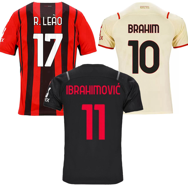 2021 2022 AC Soccer Jerseys IBRAHIMOVIC R.LEAO THEO MESSIAS TONALI BENNACER GIROUD A.REBIC KESSIE KJÆR S.CASTILLEJO BRAHIM Milan football shirt S-4XL, Away
2021 2022 AC Soccer Jerseys IBRAHIMOVIC R.LEAO THEO MESSIAS TONALI BENNACER GIROUD A.REBIC KESSIE KJÆR S.CASTILLEJO BRAHIM Milan football shirt S-4XL, Away