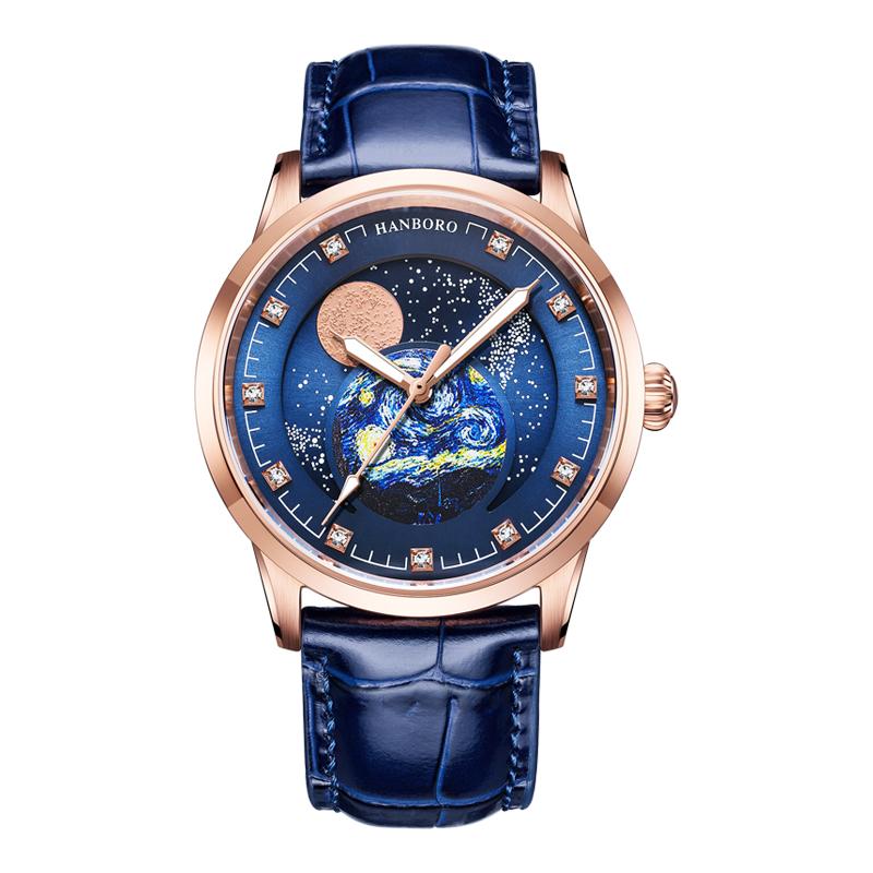 Wristwatches Men Automatic Watch Luxury Mens Moon Phase Watches 42mm Business Mechanical Waterproof Luminous SapphireWristwatches, Moon phase watch 1
Wristwatches Men Automatic Watch Luxury Mens Moon Phase Watches 42mm Business Mechanical Waterproof Luminous SapphireWristwatches, Moon phase watch 1