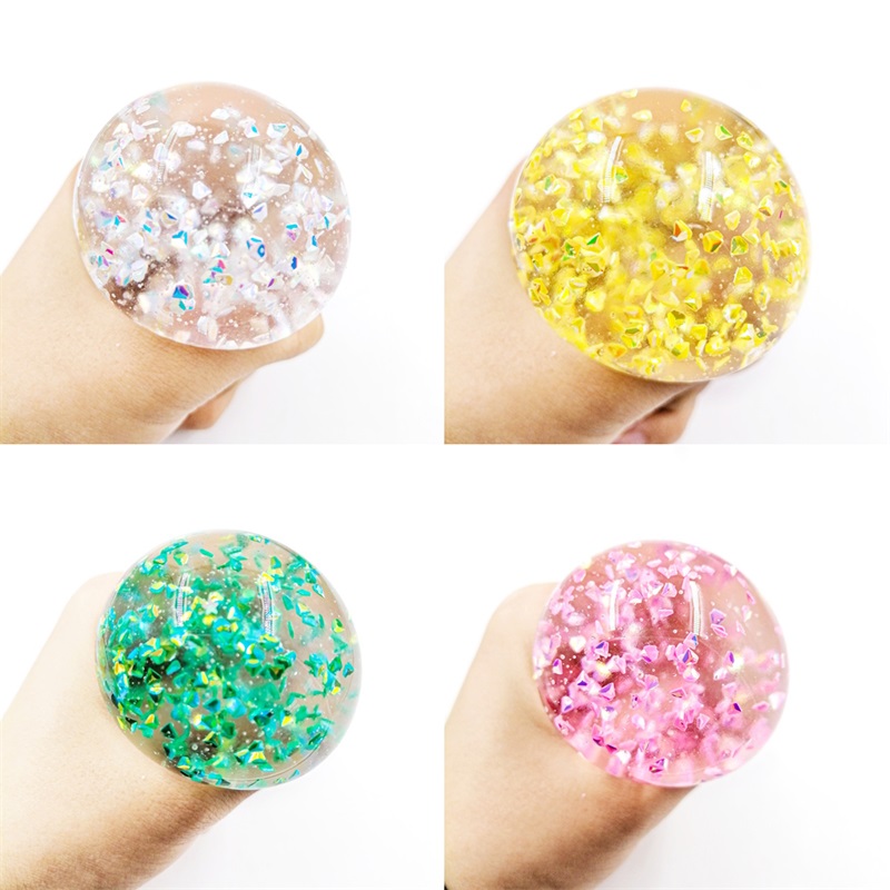 Fidget Toys New Kids Toys Squeeze Diamond Vent Ball Decompression Toy Children's Pinch Le Water Polo Manufacturer Wholesale