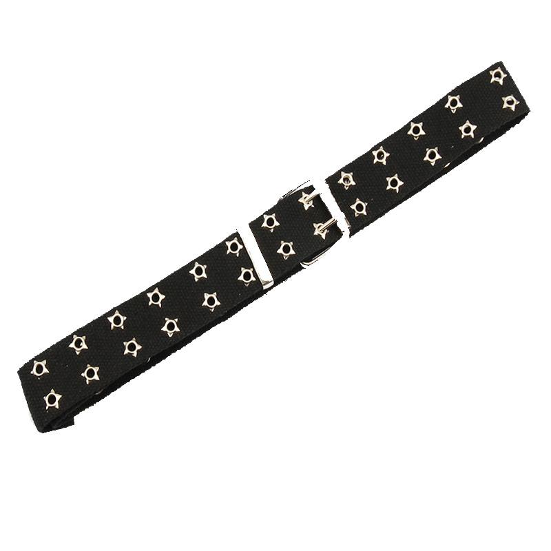 Belts Selling Star Buckle Unisex Belt Solid Color Canvas Double Pin Women Casual Sports Multifunctional Men BeltsBelts, Black
Belts Selling Star Buckle Unisex Belt Solid Color Canvas Double Pin Women Casual Sports Multifunctional Men BeltsBelts, Black