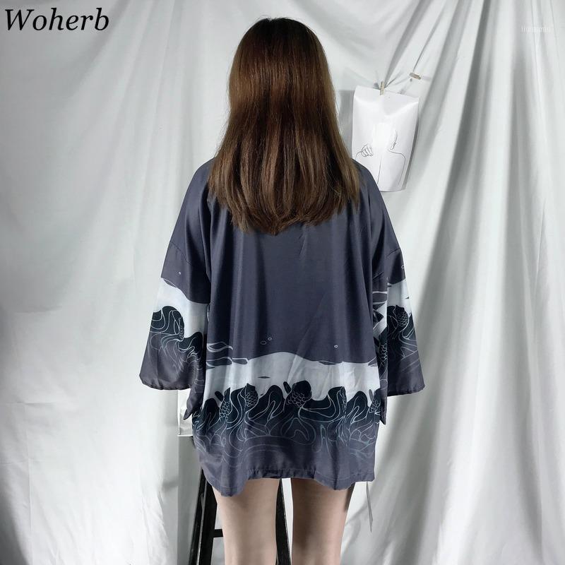 Women's Blouses & Shirts Woherb Summer Tops Japanese Kimono Cardigan Female 2022 Blouse Women Shirt Harajuku Kimonos Yukata Streetwear, Gray
Women's Blouses & Shirts Woherb Summer Tops Japanese Kimono Cardigan Female 2022 Blouse Women Shirt Harajuku Kimonos Yukata Streetwear, Gray