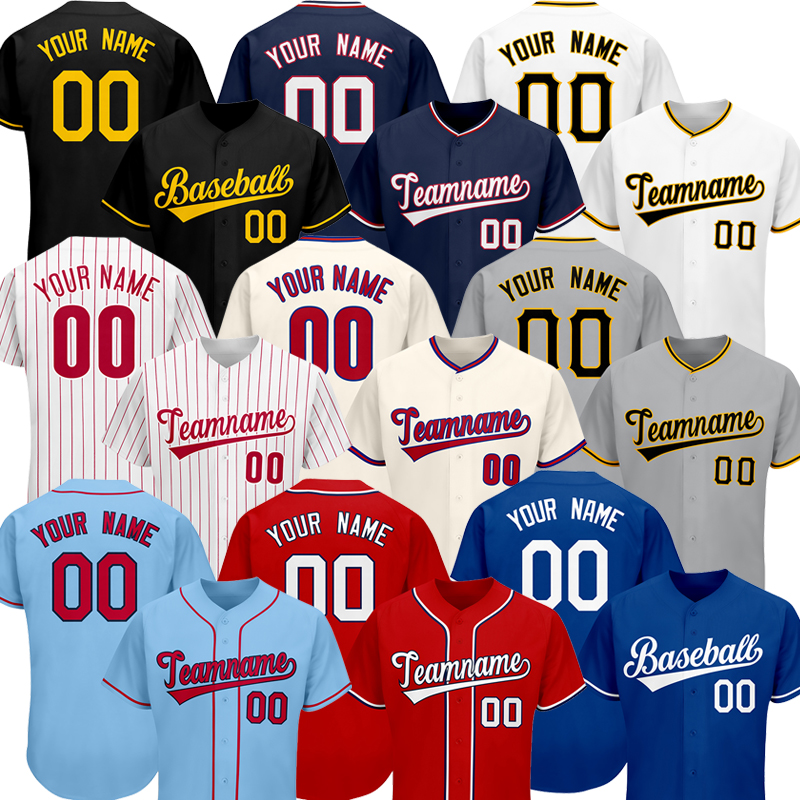Custom baseball jerseys 2022 customized logo team badge and sponsor personal customization baseball shirts
Custom baseball jerseys 2022 customized logo team badge and sponsor personal customization baseball shirts