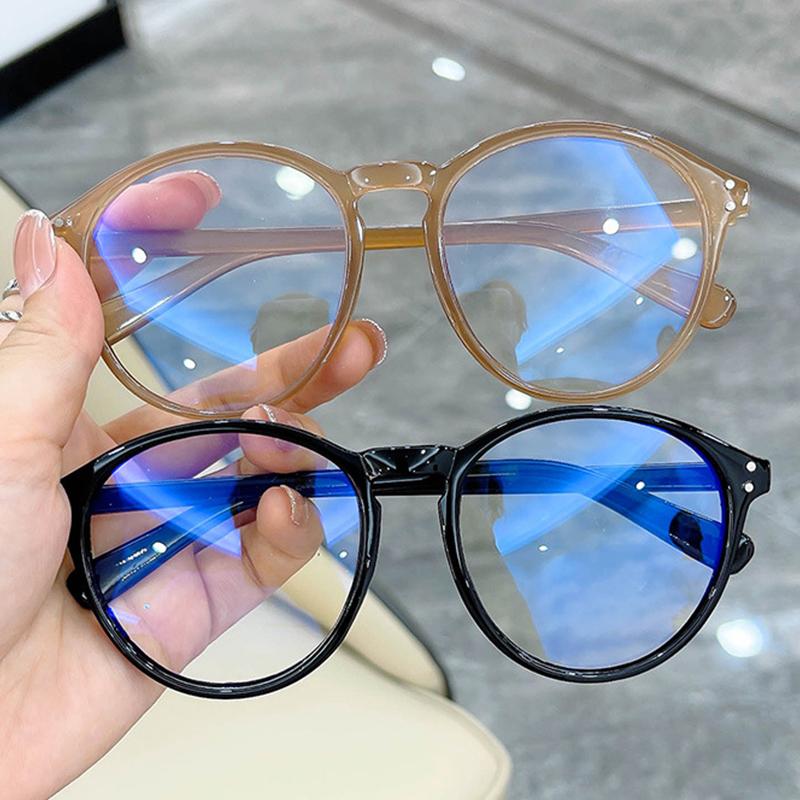 Fashion Sunglasses Frames Anti Blue Light Transparent Computer Glasses Frame Women Retro Round Optical Spectacles Eyeglasses Decorative, Black
Fashion Sunglasses Frames Anti Blue Light Transparent Computer Glasses Frame Women Retro Round Optical Spectacles Eyeglasses Decorative, Black
