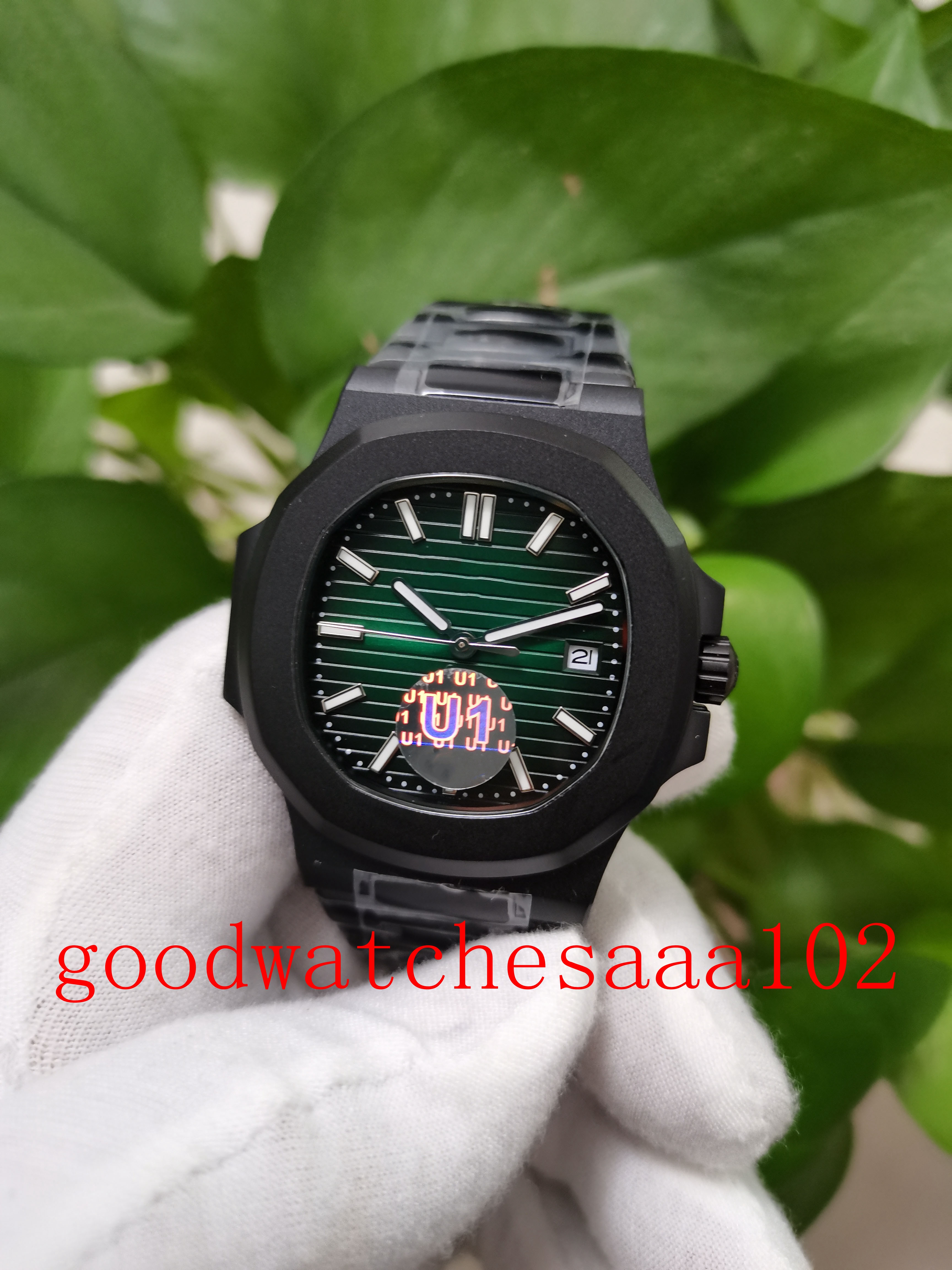 top men Wristwatches u1 factory 40.5mm Nautilus 5711/1A-014 5711 1A 010 018 Sapphire Asia 2813 Movement Transparent Mechanical Automatic Mens Watch Men's Wristwatches, Green
top men Wristwatches u1 factory 40.5mm Nautilus 5711/1A-014 5711 1A 010 018 Sapphire Asia 2813 Movement Transparent Mechanical Automatic Mens Watch Men's Wristwatches, Green