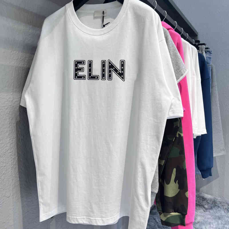 Designer t Shirt Fashion Brand High Version 22 Summer New Front Printed Liuding Letter Border Printed Couple Casual Hip Hop T-shirt Short Sleeve Men's and Women's Tee, White
Designer t Shirt Fashion Brand High Version 22 Summer New Front Printed Liuding Letter Border Printed Couple Casual Hip Hop T-shirt Short Sleeve Men's and Women's Tee, White