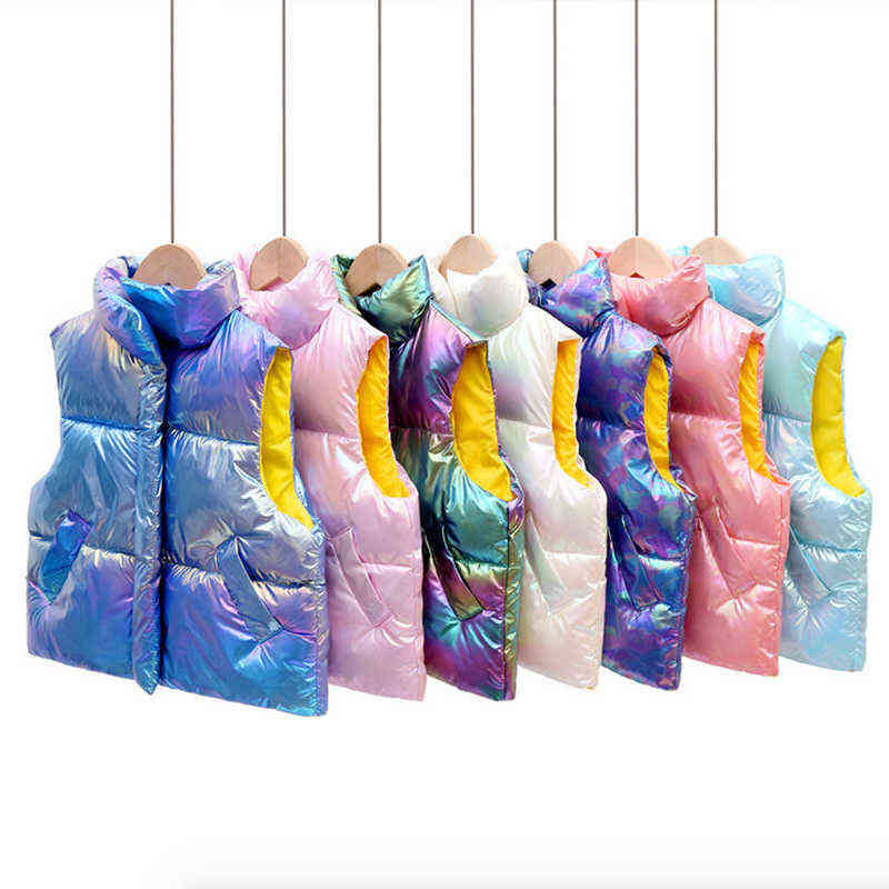 Winter Girls Boys Jackets Thickened Children Down Vest 2020 New Colorful Fashion Vest Boys And Children Winter Down Jacket J220718, Green
Winter Girls Boys Jackets Thickened Children Down Vest 2020 New Colorful Fashion Vest Boys And Children Winter Down Jacket J220718, Green