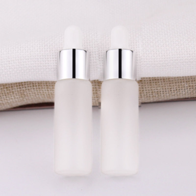 100pcs/lot 1ml 2ml 3ml 5ml Clear Frosted Glass Dropper Bottle Jars Vials With Pipette For Cosmetic Perfume Essential Oil Bottles 220711