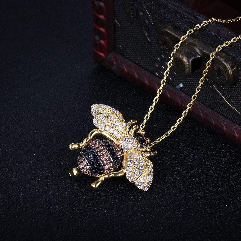 Pendant Necklaces Simple Fashion Zircon Bee Insect For Women Men Jewelry AccessoriesPendant
Pendant Necklaces Simple Fashion Zircon Bee Insect For Women Men Jewelry AccessoriesPendant