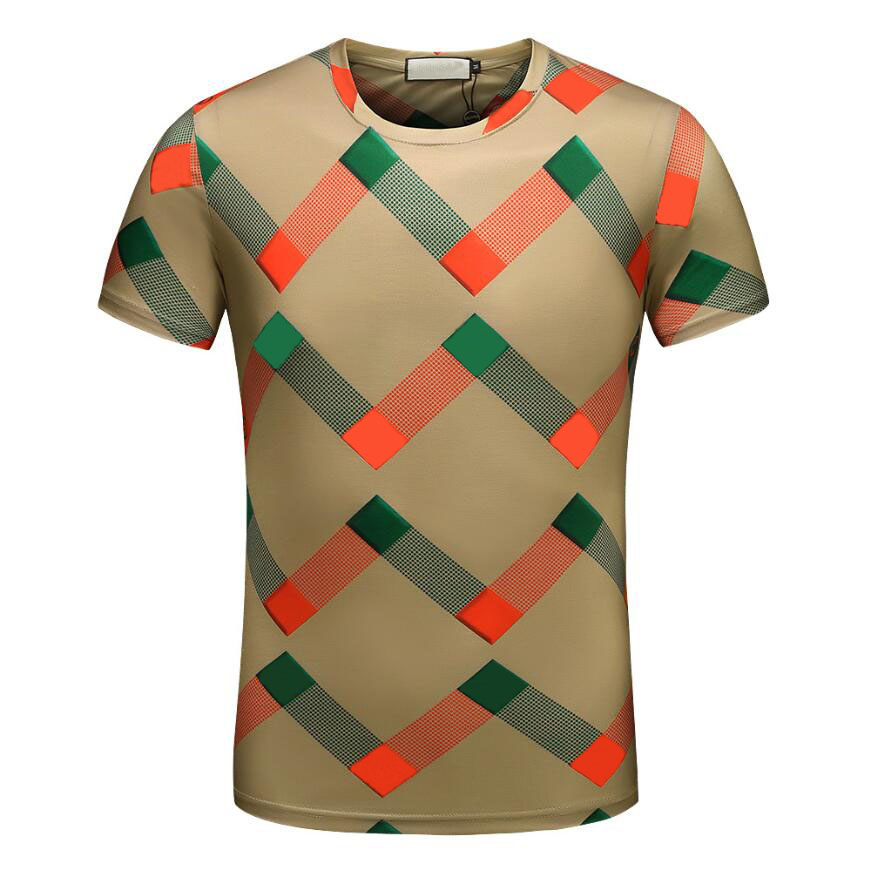 Luxurys Designers T shirt male cotton short sleeve round collar summer youth multi-color fashion print casual thin style M-3XL#51, White
Luxurys Designers T shirt male cotton short sleeve round collar summer youth multi-color fashion print casual thin style M-3XL#51, White