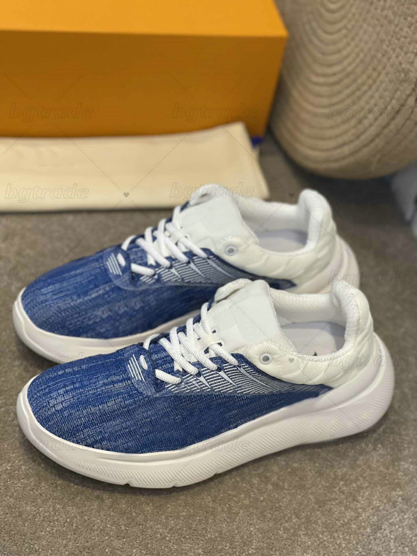 Mens Designers Breathable Show Casual Shoes Soft Monograms Flowers Knitted Low Running Shoes Man Designer Platform Damiers Sports Sneakers
Mens Designers Breathable Show Casual Shoes Soft Monograms Flowers Knitted Low Running Shoes Man Designer Platform Damiers Sports Sneakers