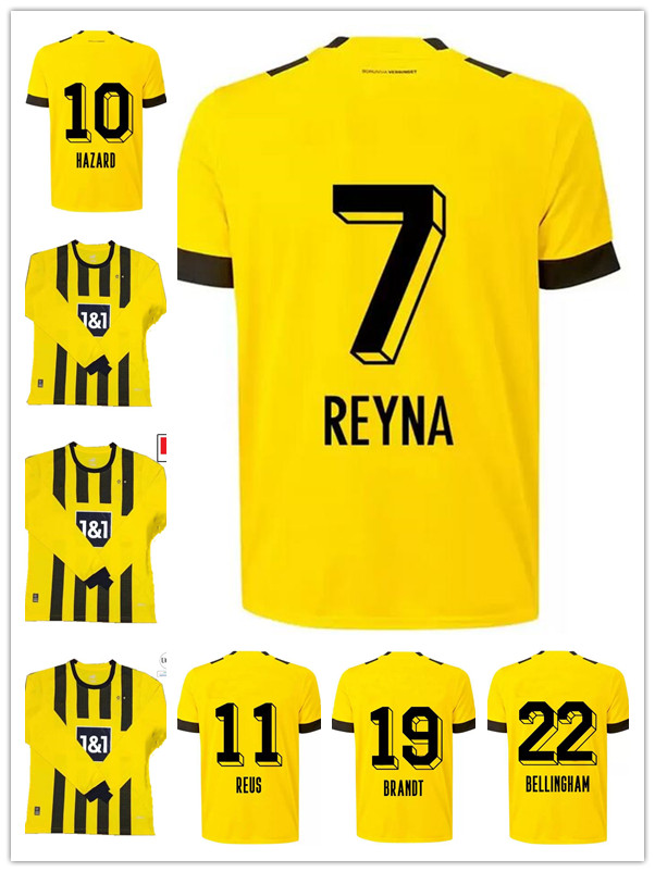 2022 2023 HUMMELS REUS Long Sleeve Mens Soccer Jerseys PISZCZEK HAZARD DAHOUD BELLINGHAM Home Football Shirt SCHMELZER WOLF Short Sleeve Uniforms
2022 2023 HUMMELS REUS Long Sleeve Mens Soccer Jerseys PISZCZEK HAZARD DAHOUD BELLINGHAM Home Football Shirt SCHMELZER WOLF Short Sleeve Uniforms
