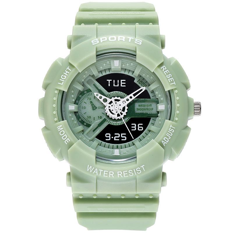 Wristwatches Sport Digital Round Watch Luminous Fashion Dial Casual Wrist Watches Rubber Strap Fashionable Waterproof For Men, White
Wristwatches Sport Digital Round Watch Luminous Fashion Dial Casual Wrist Watches Rubber Strap Fashionable Waterproof For Men, White