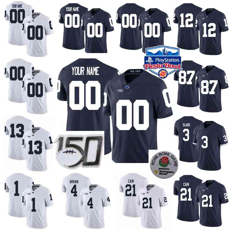 Custom Penn State Nittany Lions Football Jerseys Kids Youth Michael Johnson Jr. Jersey Lamont Wade Yetur Gross-Matos Trace McSorley Stitched, Youth white name with rose bowl
Custom Penn State Nittany Lions Football Jerseys Kids Youth Michael Johnson Jr. Jersey Lamont Wade Yetur Gross-Matos Trace McSorley Stitched, Youth white name with rose bowl