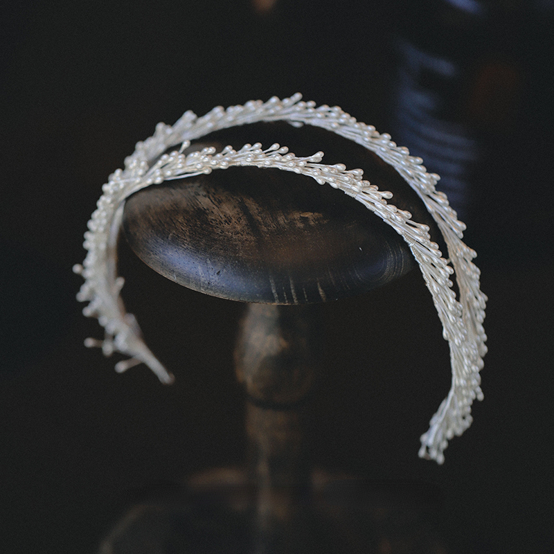 Double-layer Greek Hairband Simple Elegant Vine Women Headpiece Bride Wedding Headdress Hair Accessories 0615