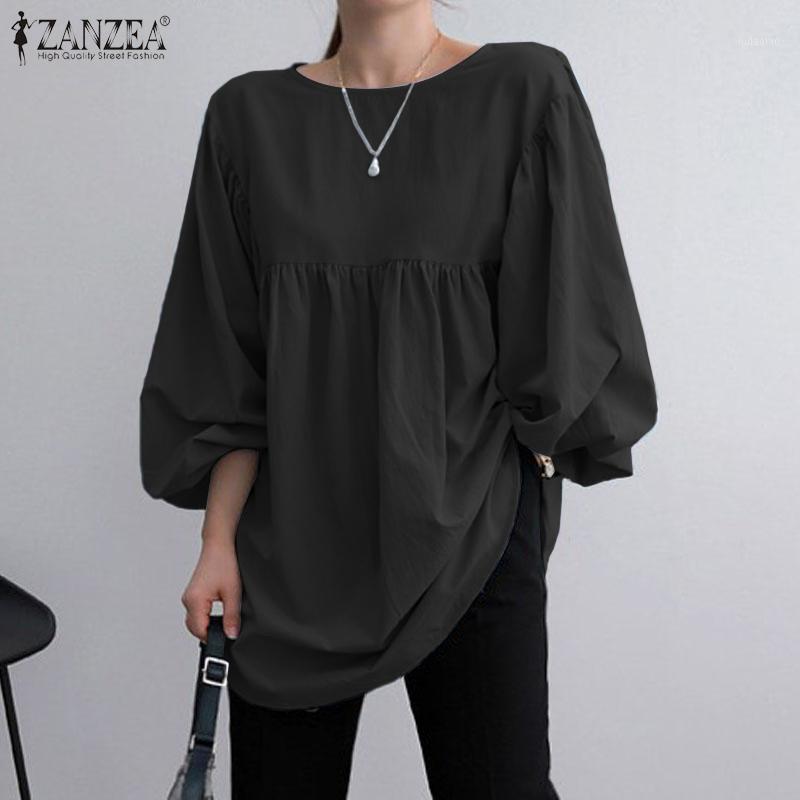 Women' Blouses & Shirts Women Office Long Puff Sleeve Blouse Elegant Blusa Femininas Back Buttons Plain Loose Casual Solid Tops Over, Black
Women' Blouses & Shirts Women Office Long Puff Sleeve Blouse Elegant Blusa Femininas Back Buttons Plain Loose Casual Solid Tops Over, Black