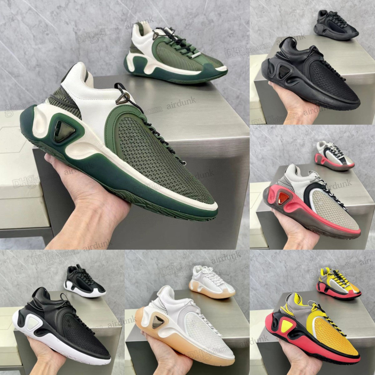 Designer men women Casual Shoes B-RUNNER Sneakers leather and mesh Knitted Panel Platform New Sneakers luxury elastic fashion Top quality outdoor shoe size 35-45, I need look other product
Designer men women Casual Shoes B-RUNNER Sneakers leather and mesh Knitted Panel Platform New Sneakers luxury elastic fashion Top quality outdoor shoe size 35-45, I need look other product