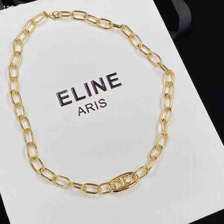 Necklace Personality Designer Simple Chain Triumphal Arch Brass Material Fashion Versatile Collarbone for Men and Women
Necklace Personality Designer Simple Chain Triumphal Arch Brass Material Fashion Versatile Collarbone for Men and Women
