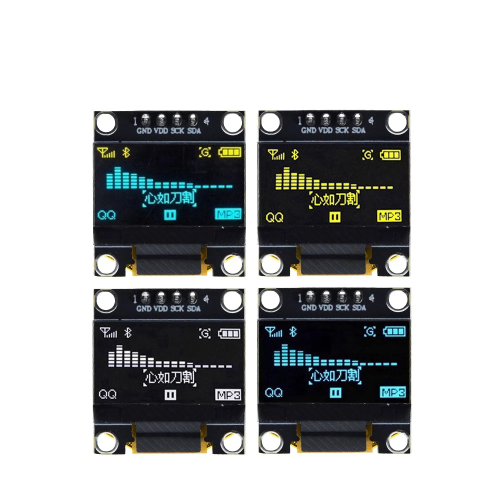 0.96 inch oled IIC Serial White OLED Display Module 128X64 I2C SSD1306 12864 LCD Screen Board For Arduino
0.96 inch oled IIC Serial White OLED Display Module 128X64 I2C SSD1306 12864 LCD Screen Board For Arduino
