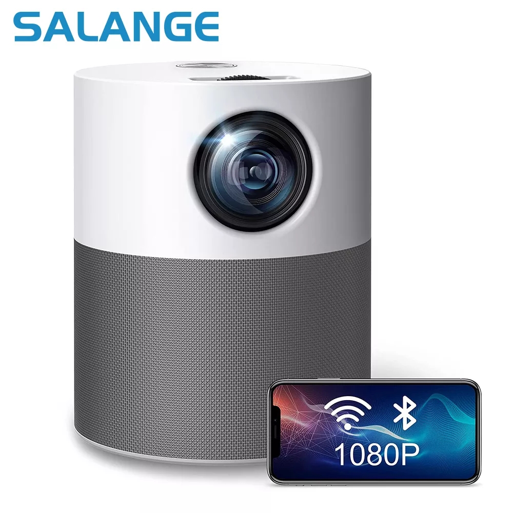 Salange Projector Full HD 1080P Native 1920x1080 Android Bluetooth Home Theater Video Beamer Mini LED
Salange Projector Full HD 1080P Native 1920x1080 Android Bluetooth Home Theater Video Beamer Mini LED