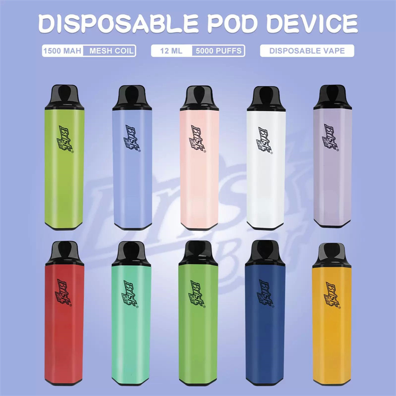 Original Brisk Bar 5000 puffs Disposable Vape Pen Electronic Cigarette starter kit 12ml Pre-Filled 1500mAh Battery Authentic Vapor wholesale
Original Brisk Bar 5000 puffs Disposable Vape Pen Electronic Cigarette starter kit 12ml Pre-Filled 1500mAh Battery Authentic Vapor wholesale