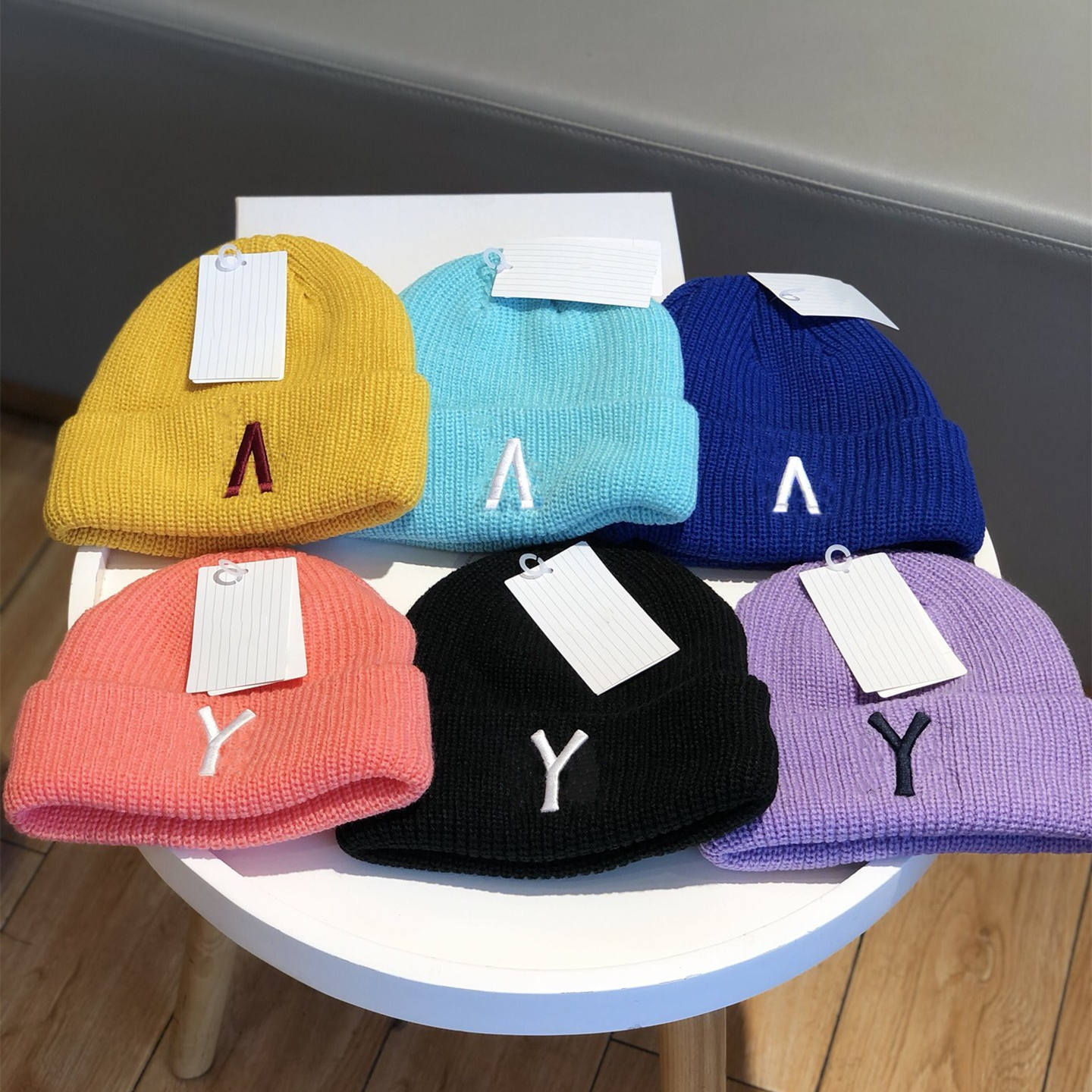 Mens Designer Beanie Womens Knitted Hat Winter Skull Caps in Good Quality Outdoor Leisure Couple Unisex Head Cover Cold Cap with Dust Bag, Blue
Mens Designer Beanie Womens Knitted Hat Winter Skull Caps in Good Quality Outdoor Leisure Couple Unisex Head Cover Cold Cap with Dust Bag, Blue