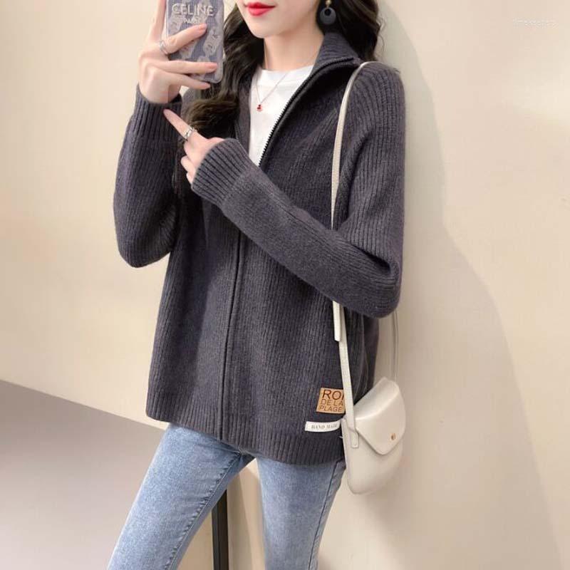 Women's Knits & Tees Sweater Cardigan Women Autumn Solid Vintage All-match Elegant Zipper Loose Daily Soft Sweet Simple Casual Knitwear NS52, Red
Women's Knits & Tees Sweater Cardigan Women Autumn Solid Vintage All-match Elegant Zipper Loose Daily Soft Sweet Simple Casual Knitwear NS52, Red