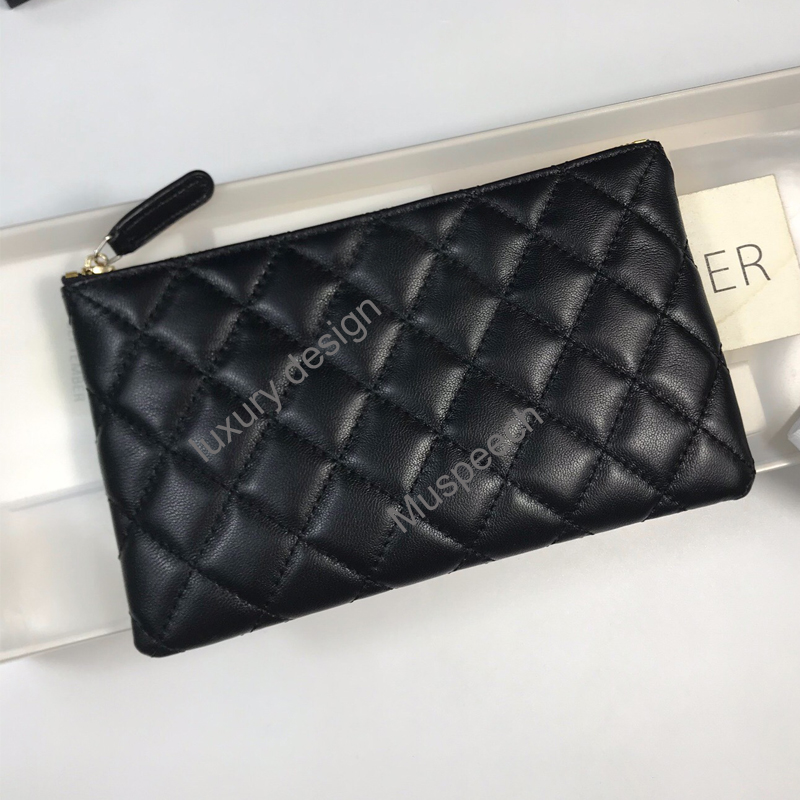 High quality Fashion clutch Genuine leather wallet with box dust bag Women Men Purse Credit ID Card Holder Purse Coin Purses Wholesale 20cm A-1806, Black
High quality Fashion clutch Genuine leather wallet with box dust bag Women Men Purse Credit ID Card Holder Purse Coin Purses Wholesale 20cm A-1806, Black