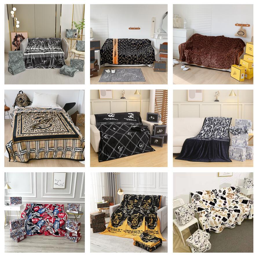 12Designs Designer Blanket 150X200CM Popular Letter Brand Air Delicate Conditioning Car Travel Bath Towel Soft Winter Fleece Shawl Throw Blankets HT1642
12Designs Designer Blanket 150X200CM Popular Letter Brand Air Delicate Conditioning Car Travel Bath Towel Soft Winter Fleece Shawl Throw Blankets HT1642