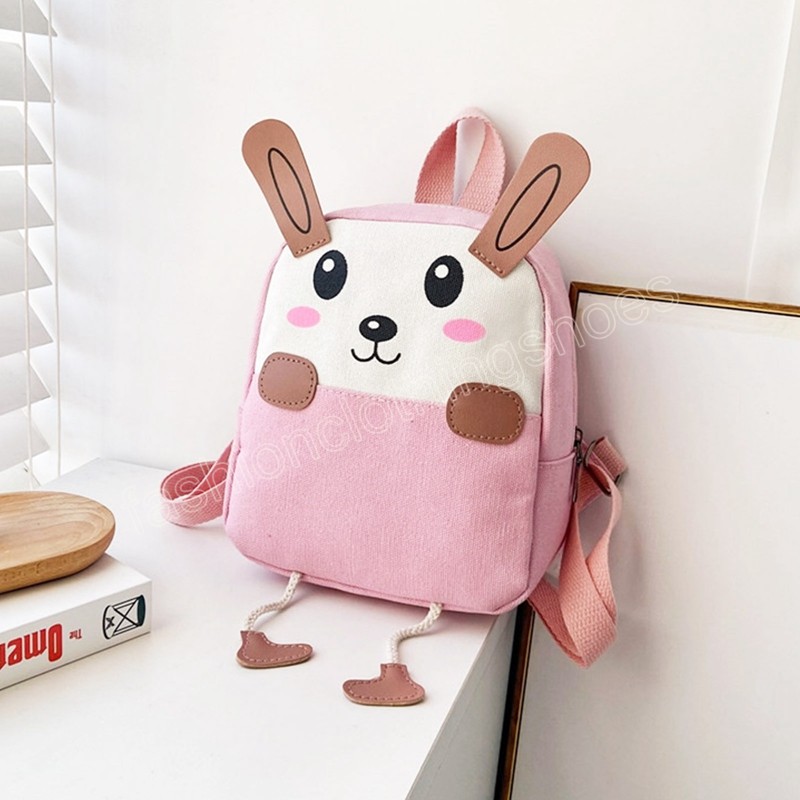 Mini Backpacks Book Bag In Kindergarten Cute Animal Backpack for Children Kids School Bags Schoolbags Lovely Cartoon Satchel