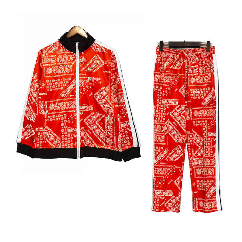 Designer Palms Coats Girl Tracksuit Vintage Cashew Blossom Leisure Sports Europe America Mens Womens Angels Football Jackets Pants, Pa correct waist flower pants red
Designer Palms Coats Girl Tracksuit Vintage Cashew Blossom Leisure Sports Europe America Mens Womens Angels Football Jackets Pants, Pa correct waist flower pants red