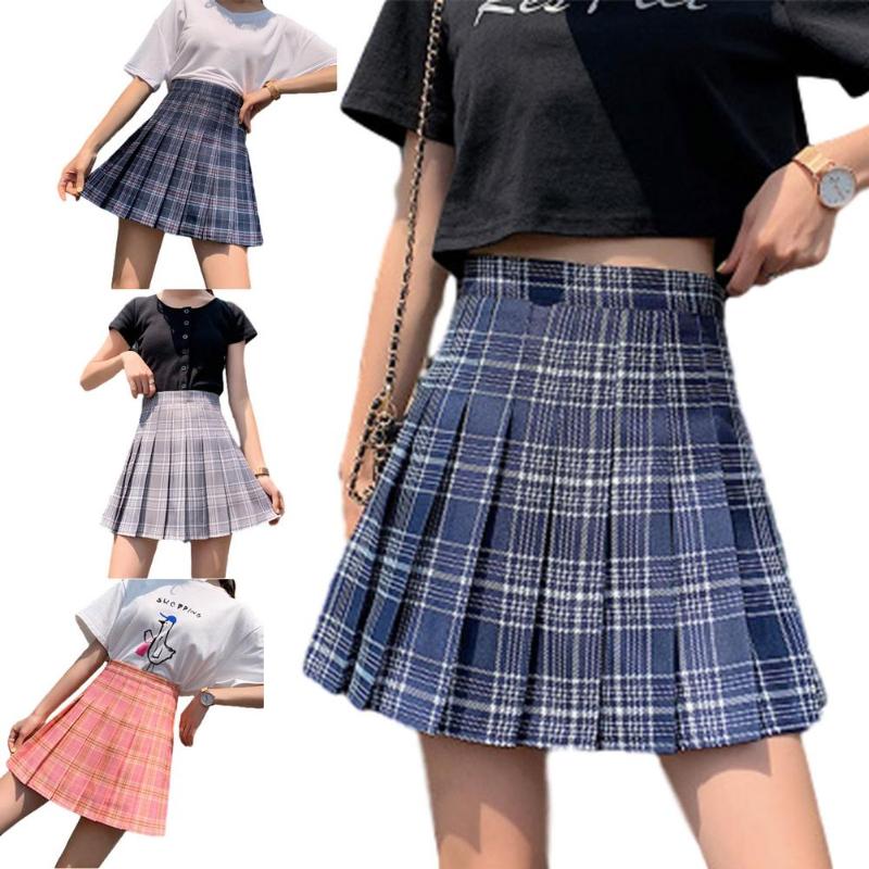 Skirts Kawaii JK Summer Women High Waist Cute Sweet Girl's Pleated Skirt Korean Style Mini For, Blue
Skirts Kawaii JK Summer Women High Waist Cute Sweet Girl's Pleated Skirt Korean Style Mini For, Blue