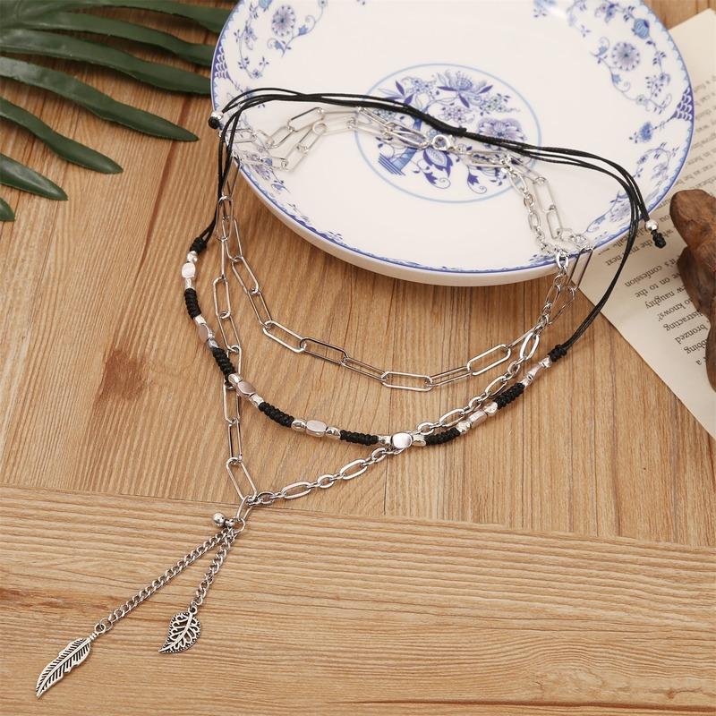 Pendant Necklaces Fashion Bohemian Multi-layer Necklace For Women Ethnic Braided Female Jewellery AccessoriesPendant
Pendant Necklaces Fashion Bohemian Multi-layer Necklace For Women Ethnic Braided Female Jewellery AccessoriesPendant