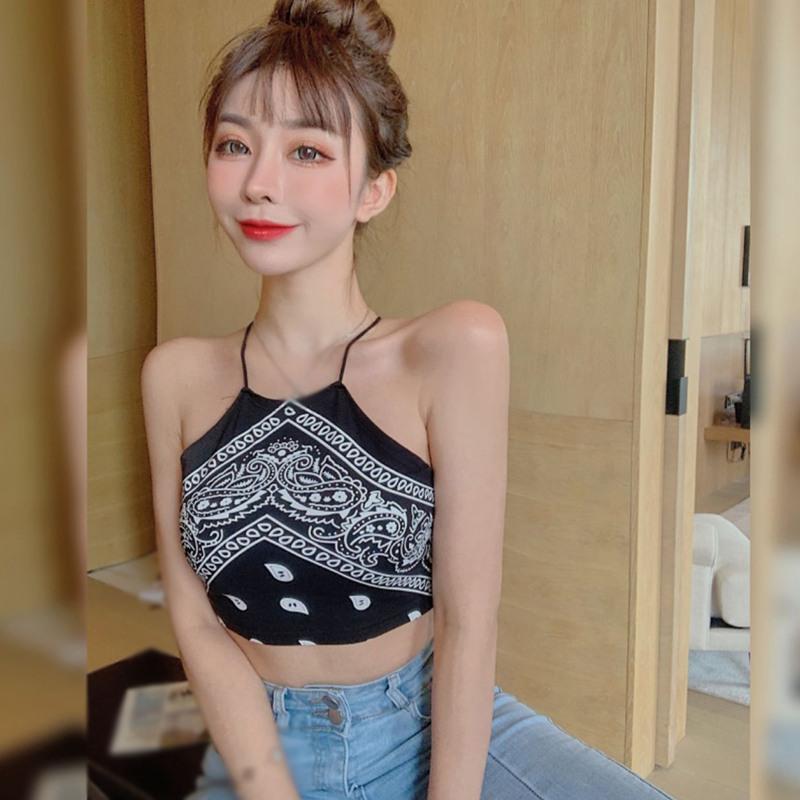 Women's Tanks & Camis Women Vintage Paisley Print Spaghetti Strap Sexy Chic Tank Ladies Summer Backless Bowknot Sling KXWomen's, As pic
Women's Tanks & Camis Women Vintage Paisley Print Spaghetti Strap Sexy Chic Tank Ladies Summer Backless Bowknot Sling KXWomen's, As pic